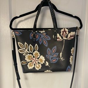 Floral Tory Burch Shoulder Bag